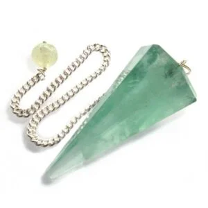 Green Flourite Pendulum