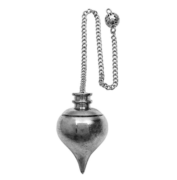 Silver Tear Drop Metal Pendulum