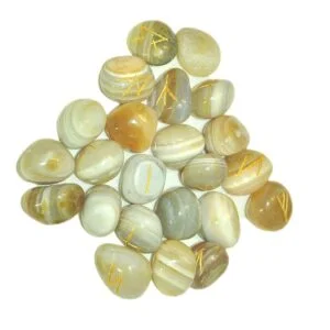 Banded Agate Tumbled Stone