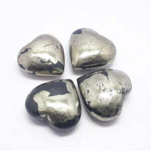 Pyrite Heart Carving Healing Crystals