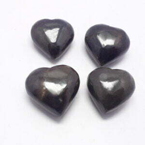 Black Obsidian Heart Healing Crystals