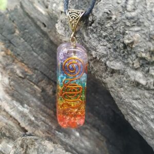 Radiant Harmony Chakra Bliss Pendant