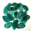 Green Dyed Agate Slice Coasters Wholesale