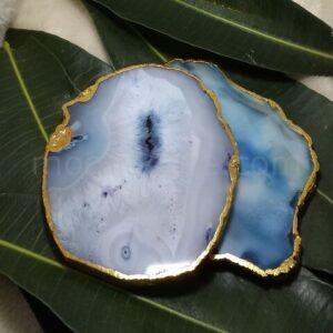 Wholesale Natural Agate Slice Coasters For Sale