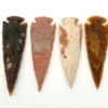Natural Stone Agate Fancy Jasper Handcrafted Arrowheads For Sale-Crystal Arrowheads For Sale-Agate Arrowheads (1 Bunch of 50 Pieces)