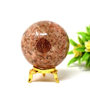 Orgone Energy Sunstone Spheres