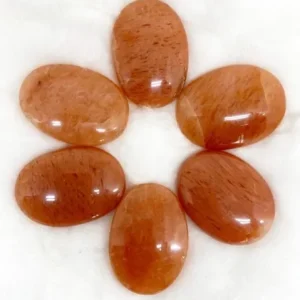 Red Aventurine Large Palm Stones-Wholesale Flat or Palm Stones for Healing