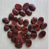 Radiant Crimson Serenity Stones