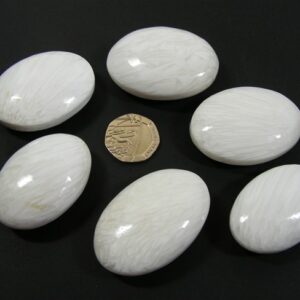 Scolecite Large Palm Stones