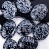 Snowflake Obsidian Crystal Palm Stones Pocket Stones