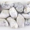Luminara Glowstones" – Unveil the Magic of White Hawlite Crystal Tumble Stones!