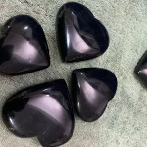 Wholesale Black Obsidian Heart Shape