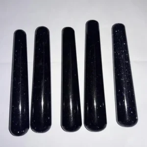 Wholesale Black Obsidian Smooth Massage Wand