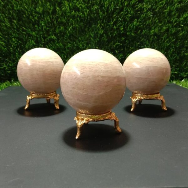 Wholesale Cream Moonstone Gemstone Spheres