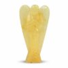 Wholesale Crystal Yellow Glass Gemstone Angel