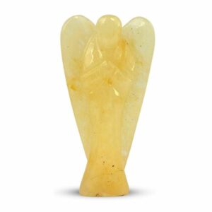 Wholesale Crystal Yellow Glass Gemstone Angel