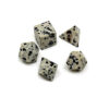 Wholesale Dalmatian Jasper Geometry 5 Pieces Set ,Platonic Set