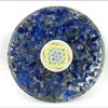 Wholesale Lapis Lazuli Flower of Life Orgonite Coaster