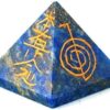 Wholesale Lapis Lazuli Reiki Engraved Gemstone Pyramid