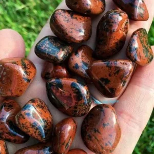 Wholesale Mahogany Obsidian Gemstone Tumble Stones