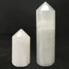 Wholesale Natural Agate Stone Scolecite Obelisk Tower Points