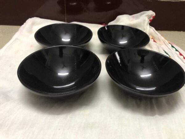 Wholesale Natural Black Agate Crystal Bowl