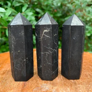 Wholesale Natural Black Tourmaline Obelisk Tower Points