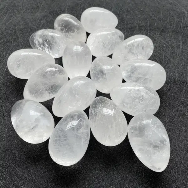 Wholesale Natural Clear Quartz Crystal Gemstone Yoni Eggs