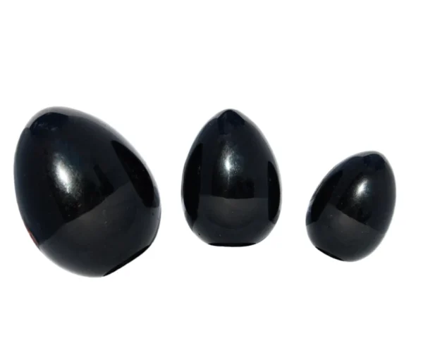 Wholesale Natural Crystal Black Obsidian Yoni Egg - Wholesale Agate Yoni Eggs For Sale