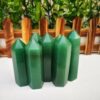 Radiant Verde Essence - Premium 8-Faceted Green Jade Obelisk Tower