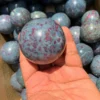 Wholesale Natural Crystal Ruby In Kynite Gemstone Spheres
