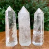 Wholesale Natural Crystal Scolecite Obelisk Tower Points