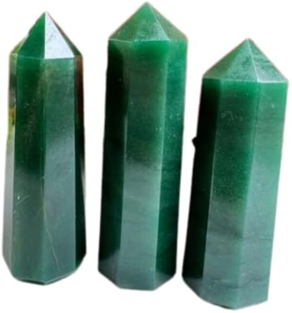 Wholesale Natural Crystal Stone Green Fluorite Obelisk Tower