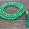 Wholesale Natural Green Aventurine 8MM Gemstone Beads Prayer Mala (108 Beads)