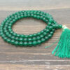 Wholesale Natural Green Jade 6MM Gemstone Beads Prayer Mala ( 108 Beads )