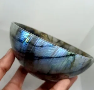 Wholesale Natural Labradorite Crystal Bowl