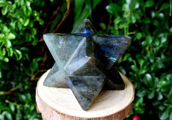 Wholesale Natural Labradorite Crystal Merkaba Star