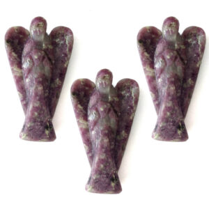 Wholesale Natural Lepidolite Gemstone Angel