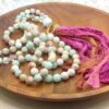 Wholesale Natural Multi Moonstone 8MM Gemstone Beads Prayer Mala (108 Beads)