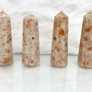 Wholesale Natural Sunstone Obelisk Tower