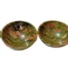 Wholesale Natural Unakite Gemstone Bowl