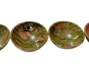 Wholesale Natural Unakite Gemstone Bowl