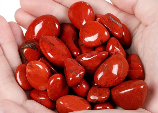 Wholesale Red Jasper Gemstone Tumble Stones