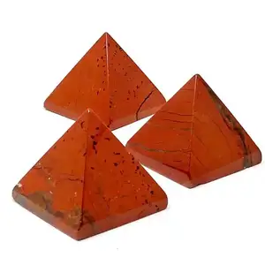 Wholesale Red Sand Stone Gemstone Small Pyramids