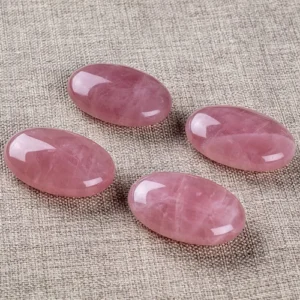 Wholesale Rose Quartz Palm stones