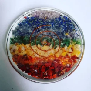 Wholesale Seven Chakra Orgonite Energy Coaster