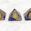 Wholesale Sodalite Reiki Engraved Gemstone Pyramid