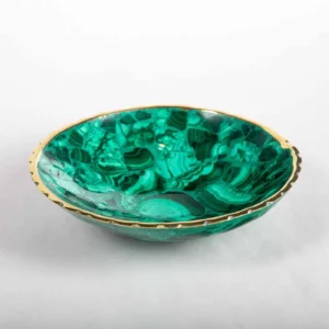 Wholesale Synthetic Malachite Crystal Bowl