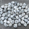 Wholesale White Hawlite Gemstone Tumble Stones