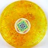 Wholesale Yellow Dyed Orgonite Energy Coaster